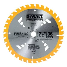 Disco Sierra Dewalt 7 1/4 36 Dientes