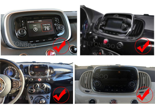 Estereo Fiat 500 16 20 Pantalla Android Radio Wifi Bt Gps Foto 5