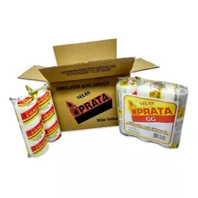 Vela Votiva Prata 7 Dias 320g Tam Gg Kit Com 12un Cor Branco Fragrância Nenhuma Liso