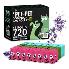 Pet N Pet - Bolsa Para Caca De Perro Con Aroma A Lavanda, Co