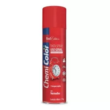 Tinta Spray Uso Geral Chemicolor Vermelho 400ml 