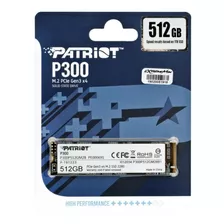 Disco Solido Ssd M.2 Patriot 512gb 3d Nand Pcie Gen 3