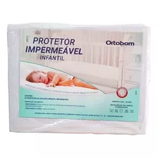 Protetor Impermeável Infantil Berço Ortobom 130x70cm Branco