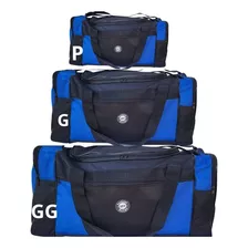 Kit 3 Mala Bolsa Viagem Sacola Pequena Grande Extra Grande