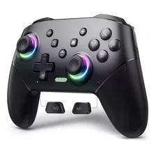 Controle Rgb Sem Fio P/ Nintendo Switch Android Ios Pc