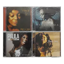 Kit 4 Cds - Paula Lima - ( Novos Lacrados )