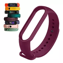 Correa Banda De Silicone Para Xiaomi Mi Band 5, 6, M5, M6