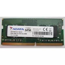 Memória Adata Para Notebook Ddr4 4gb 2666mhz