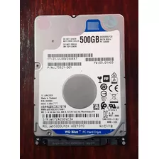 Disco Duro Interno Wd 2.5in 500gb Hdd Sata Iii