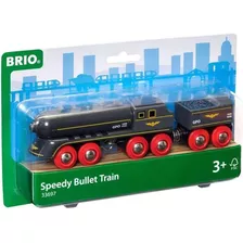 Juguete De Tren Brio World 33697 Speedy Bullet Train De 2 Pi