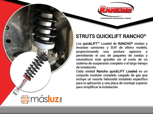 (1) Ensamble De Strut Y Resorte Quicklift Izq Del Qx56 04/11 Foto 5