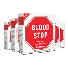 Curativo Blood Stop 5 Embalagens Com 500un Cada