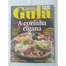 Revista Gula 73 Cozinha Cigana Tartufo Bianco Ciabatta 1998