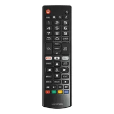 Controle Smart Tv Compatível C/ LG Akb75375604 Netflix Novo