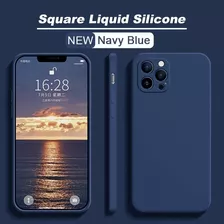 Funda De Silicona Líquida For iPhone 12promax