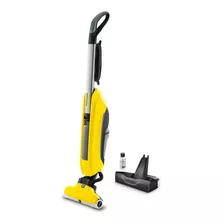 Fregadora De Pisos Eléctrica Karcher Fc 5 Lava Y Aspira Color Amarillo