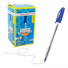 Caneta Esferográfica Paper Mate Kilometrica 1.0mm Azul C/50