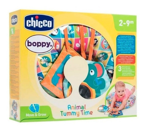 Chicco Boppy Almohadón Animal Tummy Time 7946 Ch