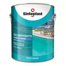 Pintura Piletas Caucho Acrilico Blanco 4lts Sinteplast