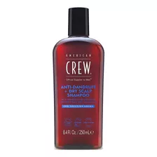  Shampoo Anticaspa Antidandruff Control American Crew Men