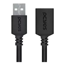 Cabo Extensor Usb A 2.0 Macho Para Usb A 2.0 Femea