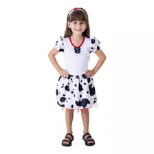 Fantasia Vestido Dalmata Feminino S/juros