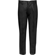 Pantalones Delanteros Planos Premium Para Niñas Con Cintura 