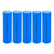 Kit 5 Baterias 18650 9800mah 4.2v Recarregáveis Para Rádios