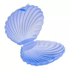 20 Conchas Plástico Lembrancinha Ariel Perolizada Aniversári