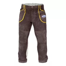 Calça De Couro Raspa P/ Soldador Duo Premium - Ca: 37.334