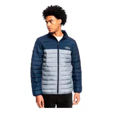 Campera Puffer Quiksilver Quilted Azul