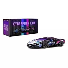 Bloques De Construcción Diy Cyberpunk Lamborghini.