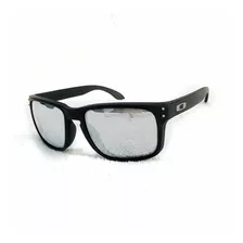 Lentes Holbrook Color Negro Plata Polarizado