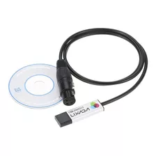 Adaptador De Interfaz Usb A Dmx Lixada