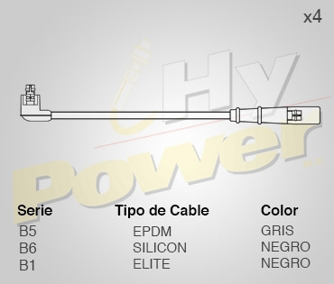 Jgo Cables Buja Epdm Para Mazda Demio 1.5l 4cil 2002 Foto 2