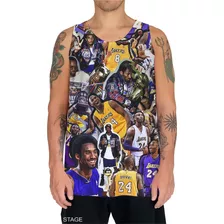 Camiseta Camisa Personalizado Regata Kobe Bryant Basquete 8