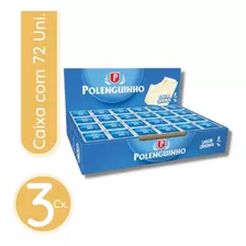 Queijo Polenguinho - 3 Caixas Com 72 Uni. Cada
