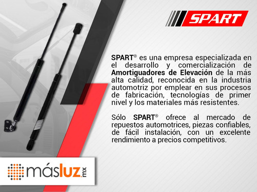 (2) Amortiguadores De 5a Puerta Smart Fortwo 08/13 Spart Foto 3