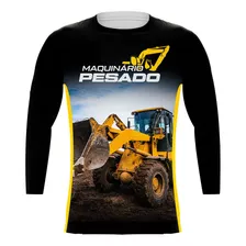 Camisa Operador Pá Carregadeira Grande Porte Manga Longa