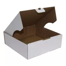 Caixa De Papelão Branca Para Torta E Bolo 22x22x10 C/ 25