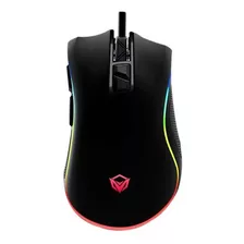 Mouse Gamer Meetion Estilo Deathadder Rgb 8000 Dpi G3330 Color Negro