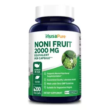 Fruta Noni 2000mg Antioxidante Sistema Inmune Piel Cabello 