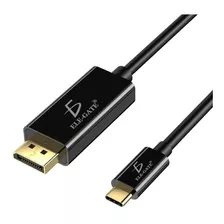 Cable 1.8m Usb C 3.1a Displayport 4k De 1ud Color Negro