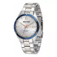 Reloj Hombre Sector R3253516002 Cuarzo Pulso Gris En Acero