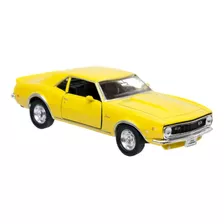 Carrinho Miniatura Chevrolet Camaro Z/28 1968 Escala 1/37