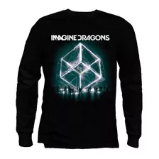 Playeras Imagine Dragons Full Color M/l-12 Modelos Disp