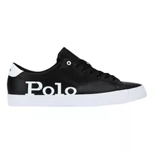 Tenis Polo Ralph Lauren Logotipo Negro Hombre B