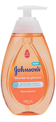Sabonete Líquido De Glicerina 400ml Johnson's Baby