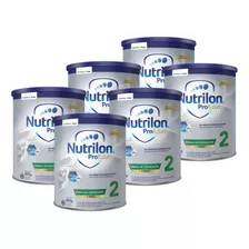 Pack Nutrilon Profutura 2 De 6 A 12 Meses Lata De 800g Por 6 Unidades