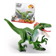 Dinosaurio Raptor Con Sonido Para Niños Juego Robo Alive 
